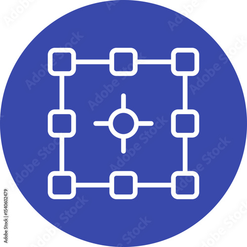 Target single icon vector illustration