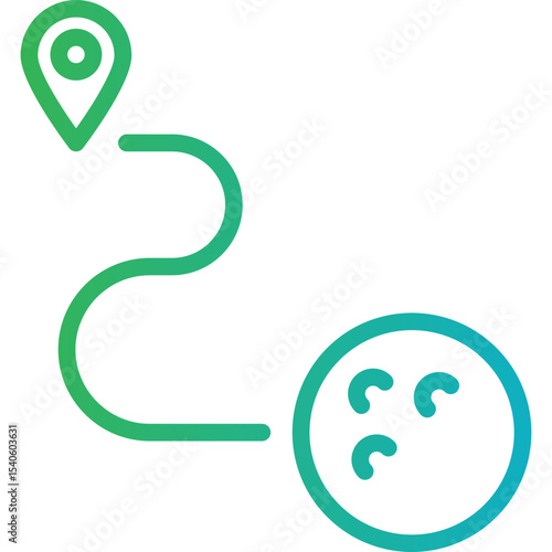 Moon single icon vector illustration