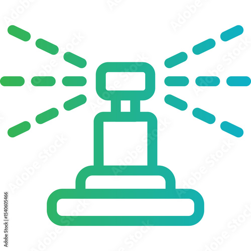 Siren single icon vector illustration
