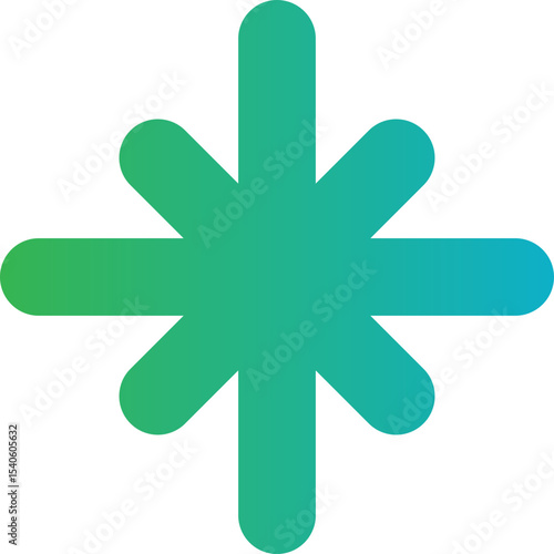 Star single icon vector illustration