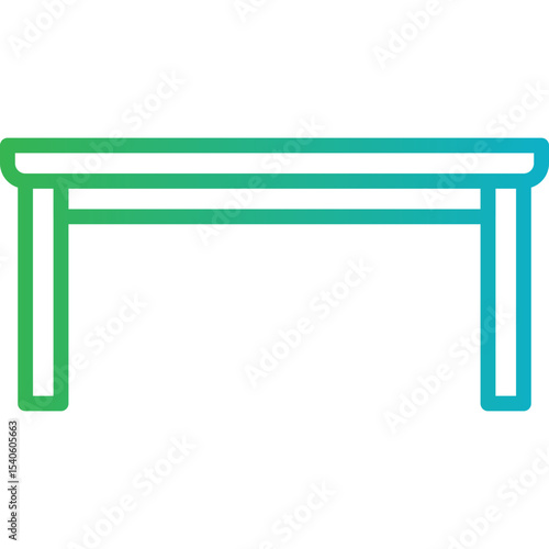Table single icon vector illustration