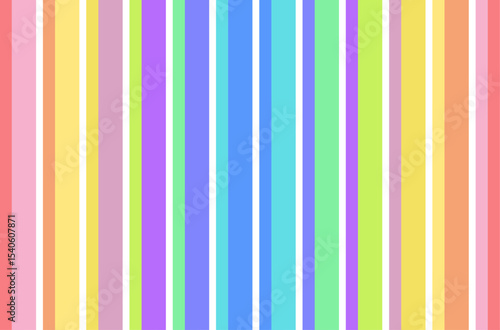 LGBTQ style vertical colorful stripes background.
