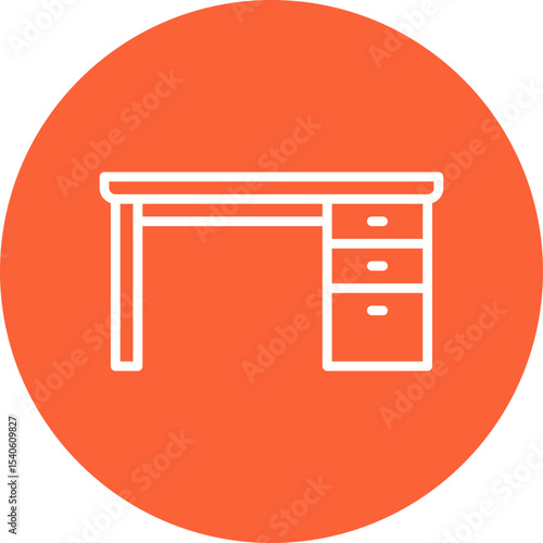 Tables single icon vector illustration