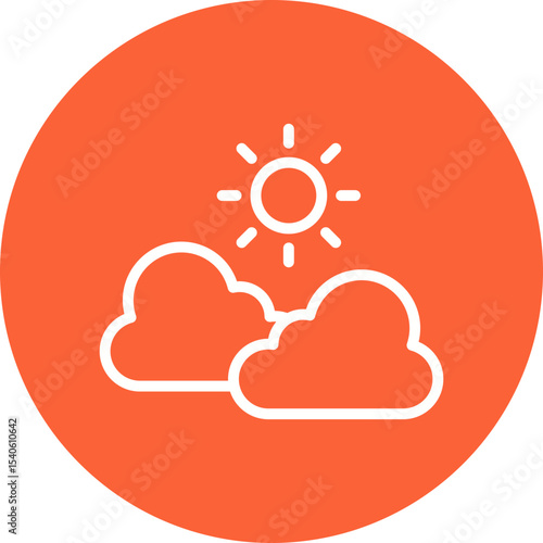 Cloud single icon vector illustration