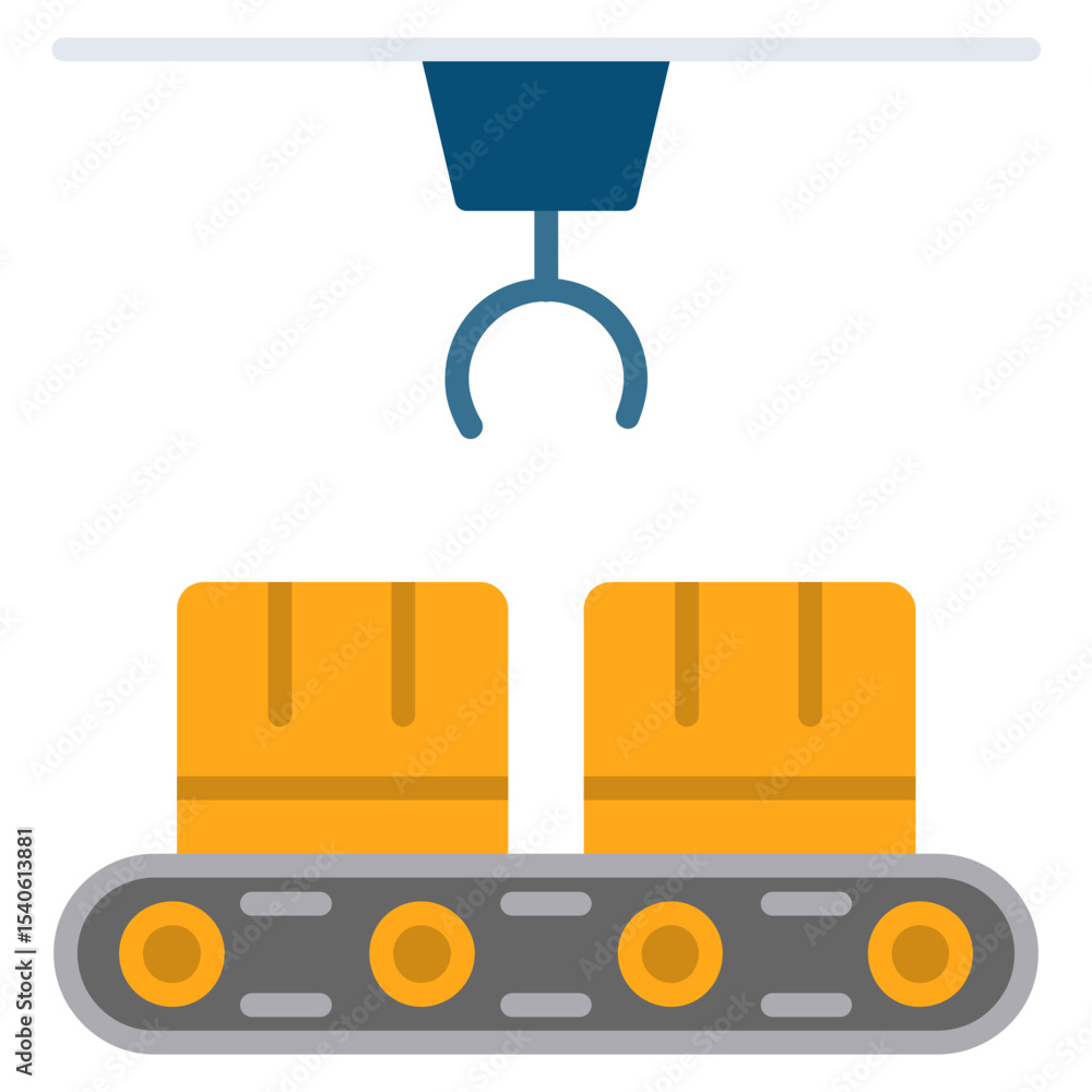 Obraz premium Production Icon