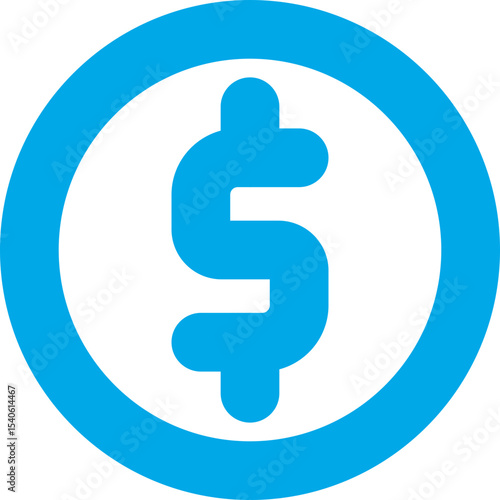 Coin single icon vector illustration