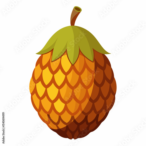 pineapple isolated on white background
