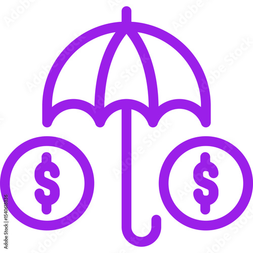 Insurance single icon vector illustration