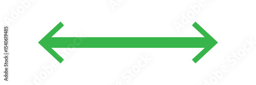 Growing business green arrow on white. Profit arow Vector illustration.Business concept, growing chart. Concept of sales symbol icon with arrow moving up. Economic Arrow With Growing Trend. 