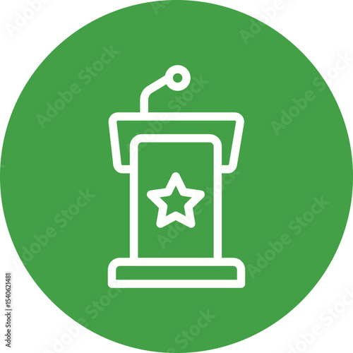 Mic single icon vector illustration