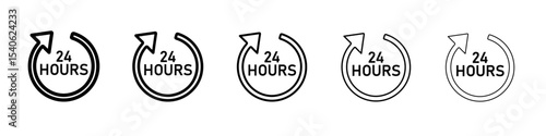 Ankh icon Flat design on isolated background