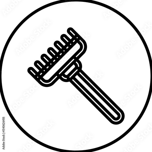 Brrom single icon vector illustration