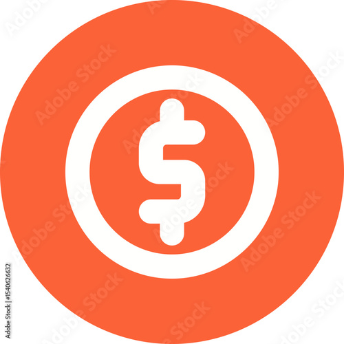 Coins single icon vector illustration