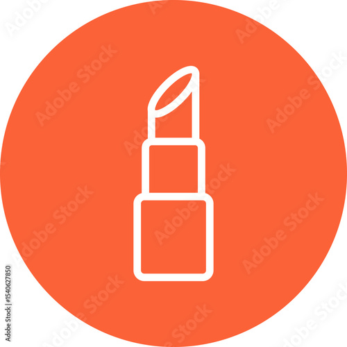 Lipstick single icon vector illustration