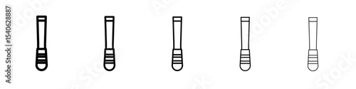 chisel icon Flat design on isolated background