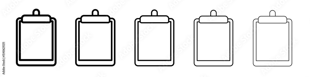 clipboard icon Flat design on isolated background clipboard icon Flat design on isolated background