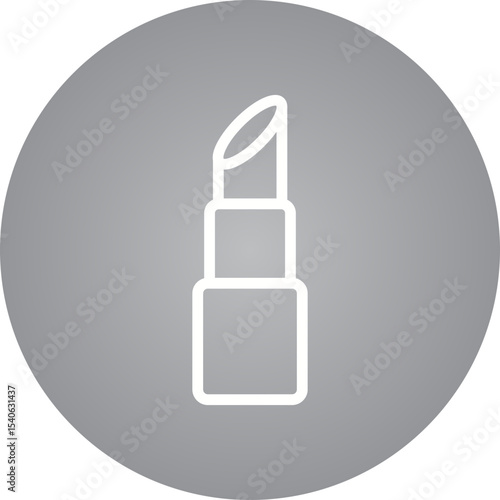 Lipstick single icon vector illustration
