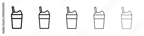 frappe icon Flat design on isolated background