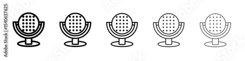 Wallpaper Mural laser lamp icon Flat design on isolated background Torontodigital.ca