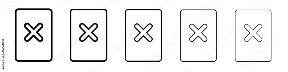 Obraz premium Penalty card sport icon Flat design on isolated background