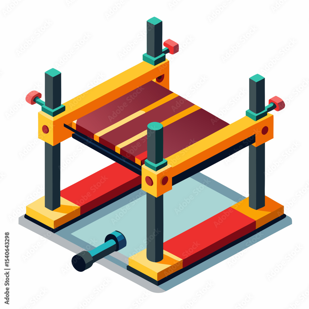 Naklejka premium playground equipment isolated on white