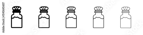 salt icon Flat design on isolated background