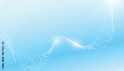 shiny flowing wavy lines business backdrop for presentation