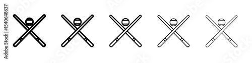 Snooker icon Flat design on isolated background
