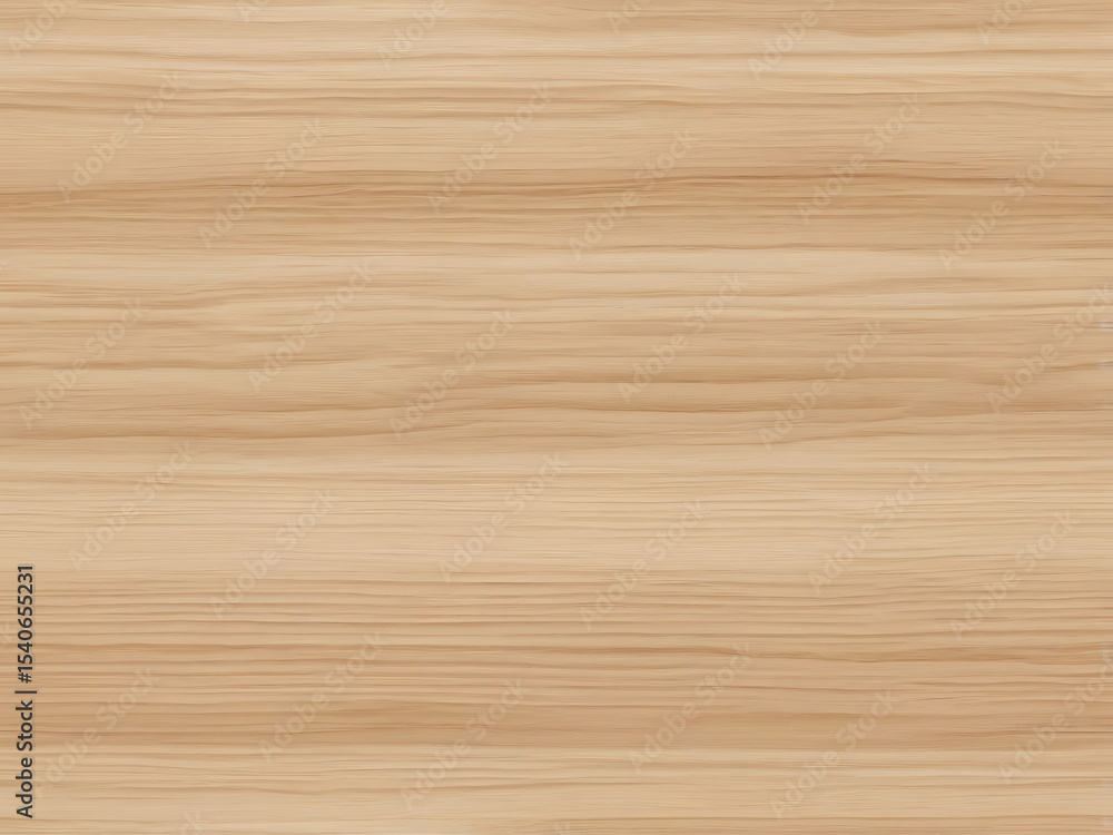 Naklejka premium Horizontal Fine Grain Pale Wood Seamless Texture Background,AI