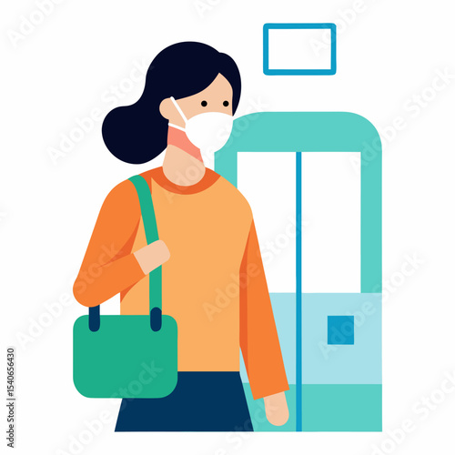 Public Transport: Mask & Phone

