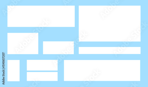 Summer Simple seamless pattern Color blue abstract art background