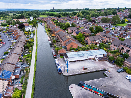 Fotografía Looking down on Lymm Cruising Club