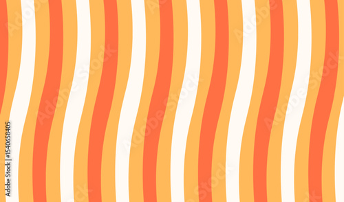 Summer Simple seamless pattern orange abstract art background