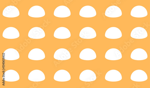 Summer Simple seamless pattern orange abstract art background