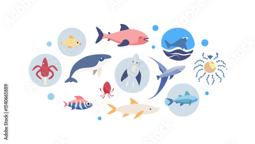 easter eggs and a fish