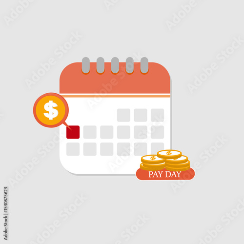 Tax payment dates in calendar. Salary and wage payments, Subscription payments. Monthly payment dates. Flat calendar