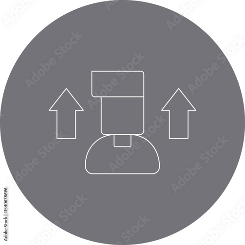 Men icon single icon vector illustration