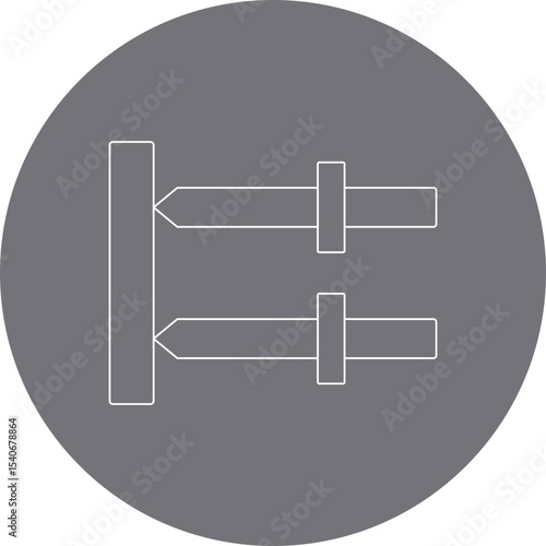 Sword icon single icon vector illustration