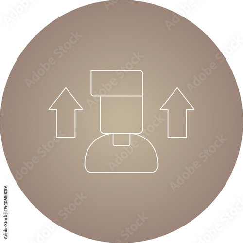 Men icon single icon vector illustration