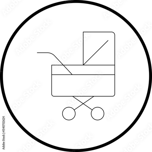 Baby waker icon single icon vector illustration