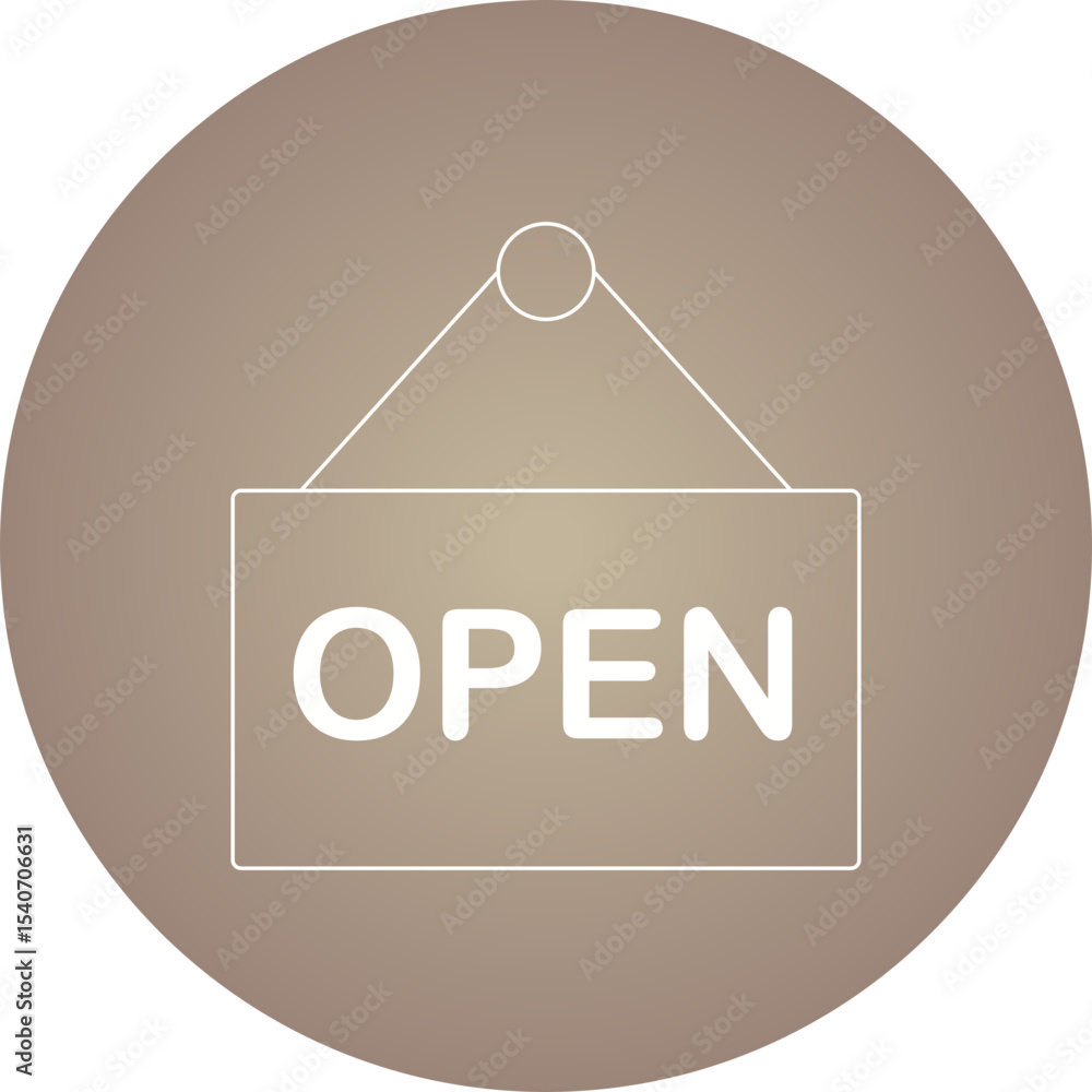 Open icon single icon vector illustration Open icon single icon vector illustration
