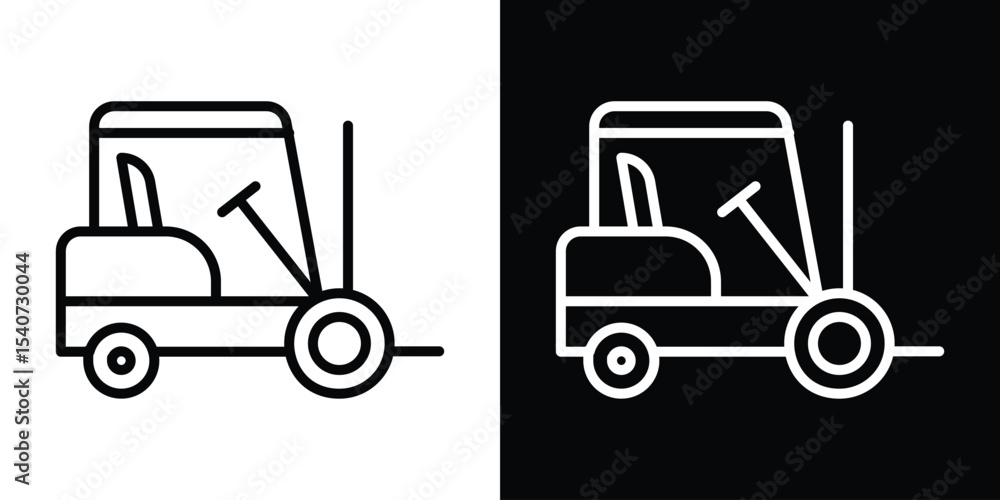 Fototapeta premium Crack icon design. simple stroke line vector icon set