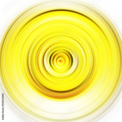 Colorful radial motion effect. Abstract rounded background. Color curves and sphere.
