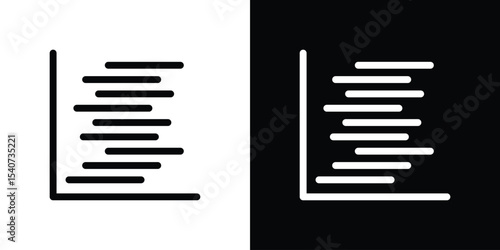 Chart gantt icon