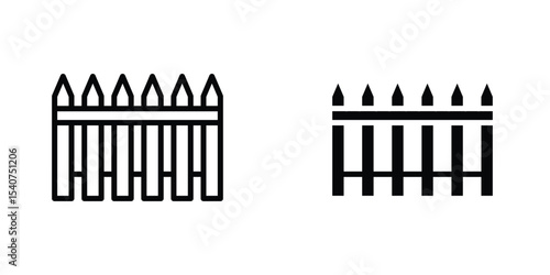 Yard icon concept. vector set. Eps10