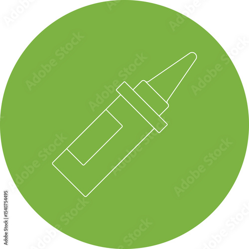Sealant icon single icon vector illustration
