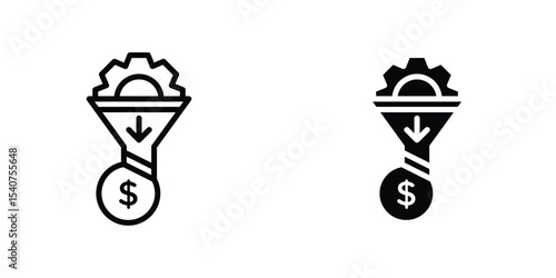 Lead generation icon concept. vector set. Eps10
