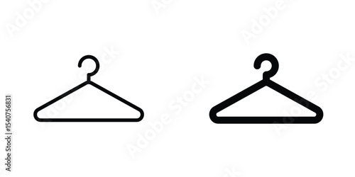 Hanger icon concept. vector set. Eps10