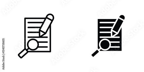 Defining icon concept. vector set. Eps10