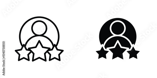 Customer experience icon concept. vector set. Eps10